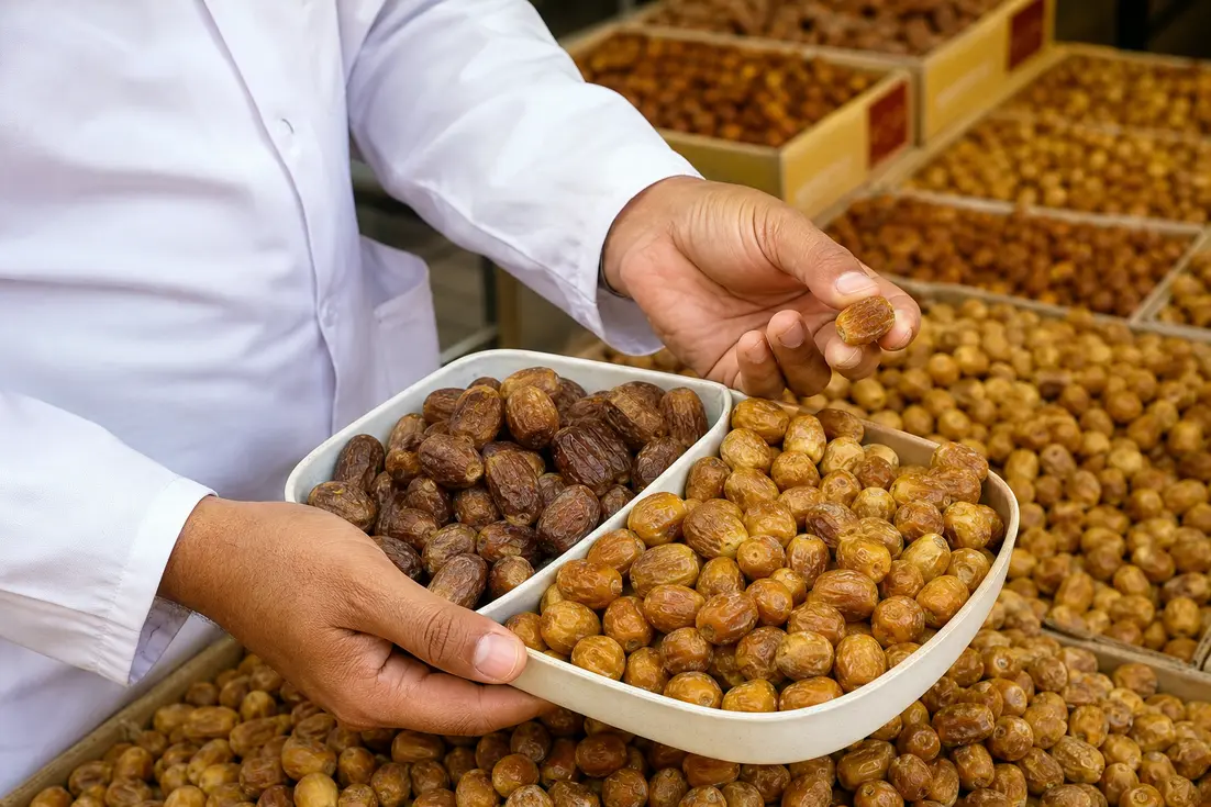 خرما زاهدی اصفهان درجه‌بندی استاندارد کیفیت اثر بر قیمت