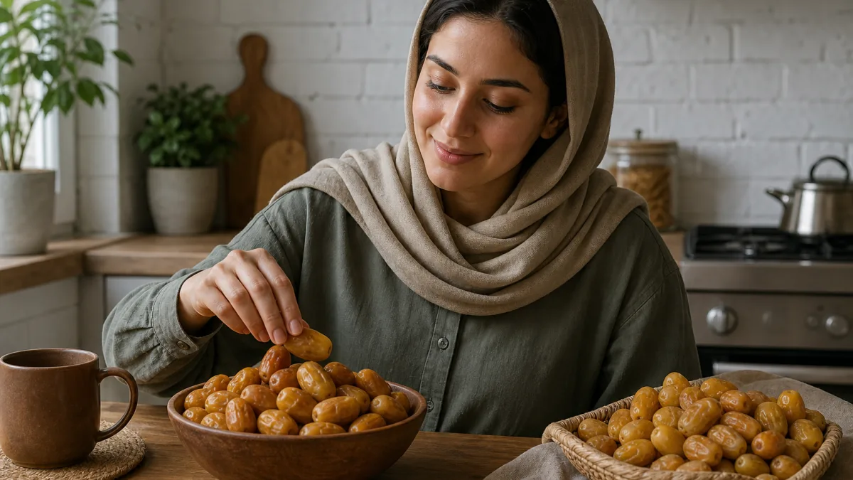 خرما زاهدی فامیلا بافت نیمهخشک و بستهبندی مصرفی