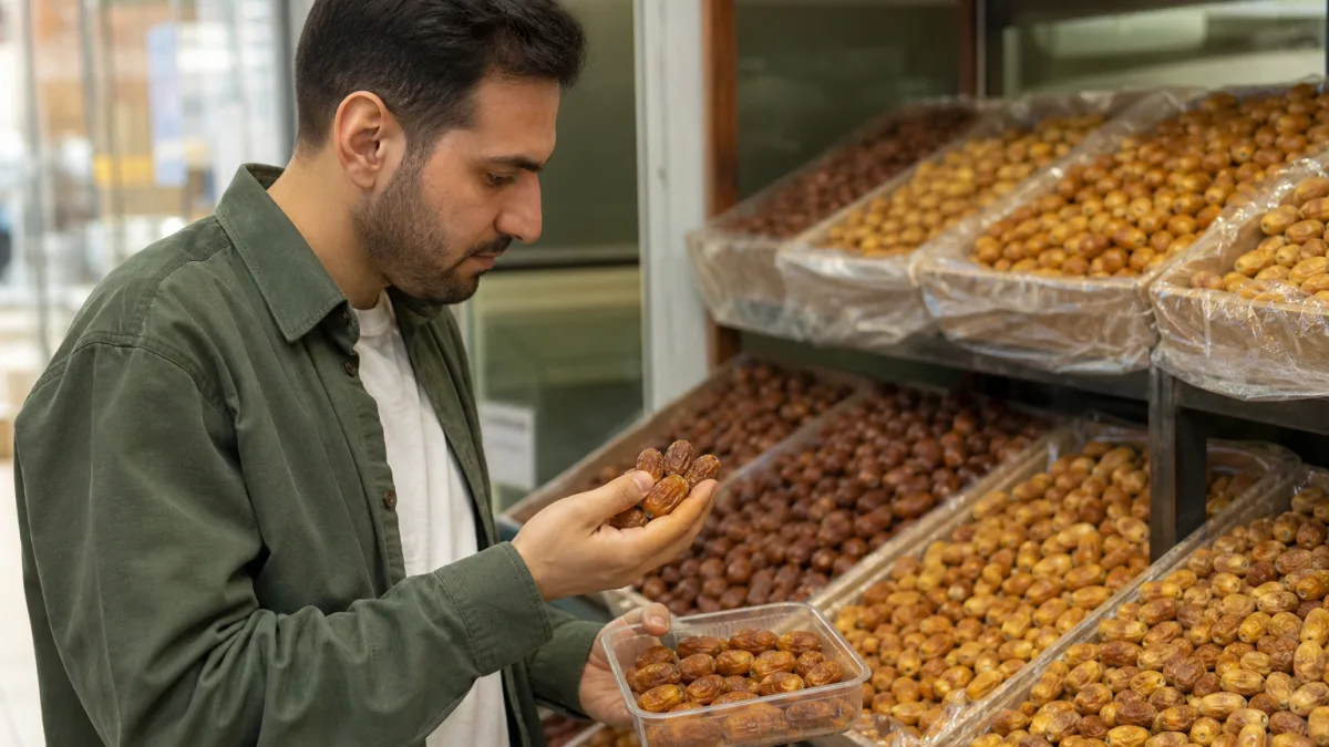 قیمت خرما زاهدی خشک بر پایه رطوبت و دانهبندی صادراتی