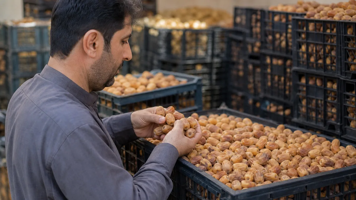 قیمت روز خرما زاهدی بر پایه نوع بستهبندی و درجه سورت