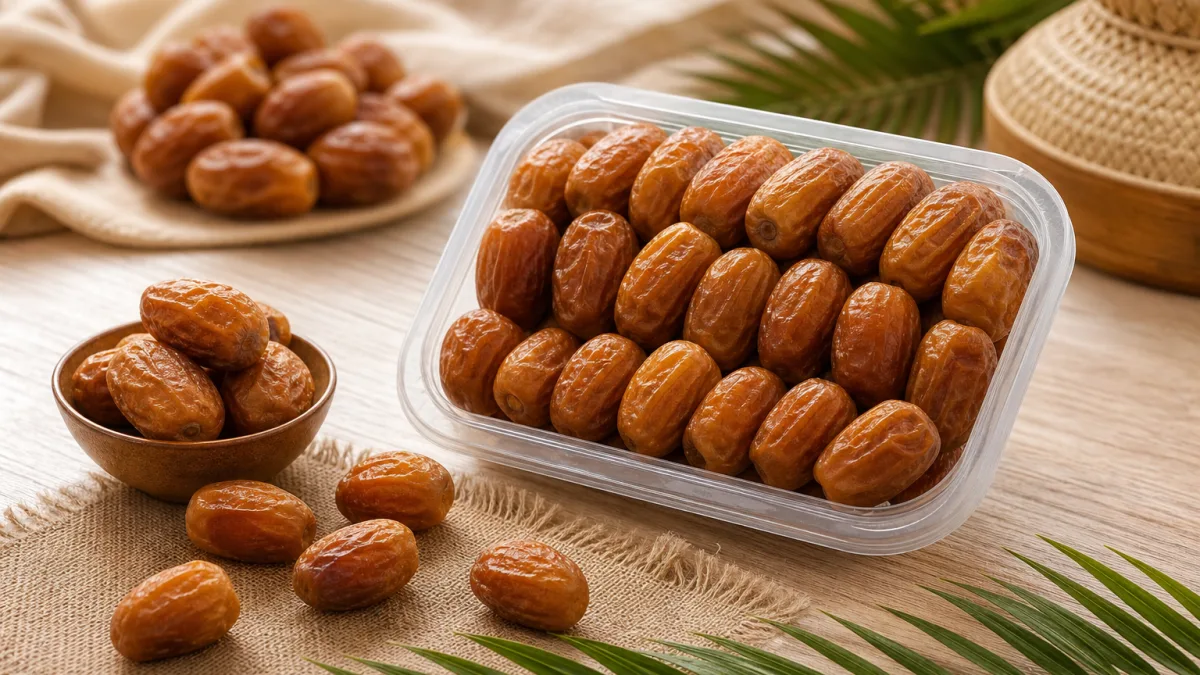 راهنمای بررسی ظاهر خرما زاهدی مشکین