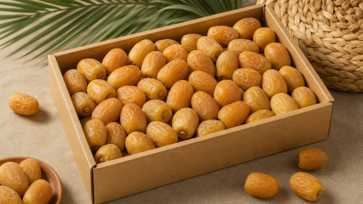 خرما زاهدی دیجی کالا یا بسته‌بندی فروشگاهی